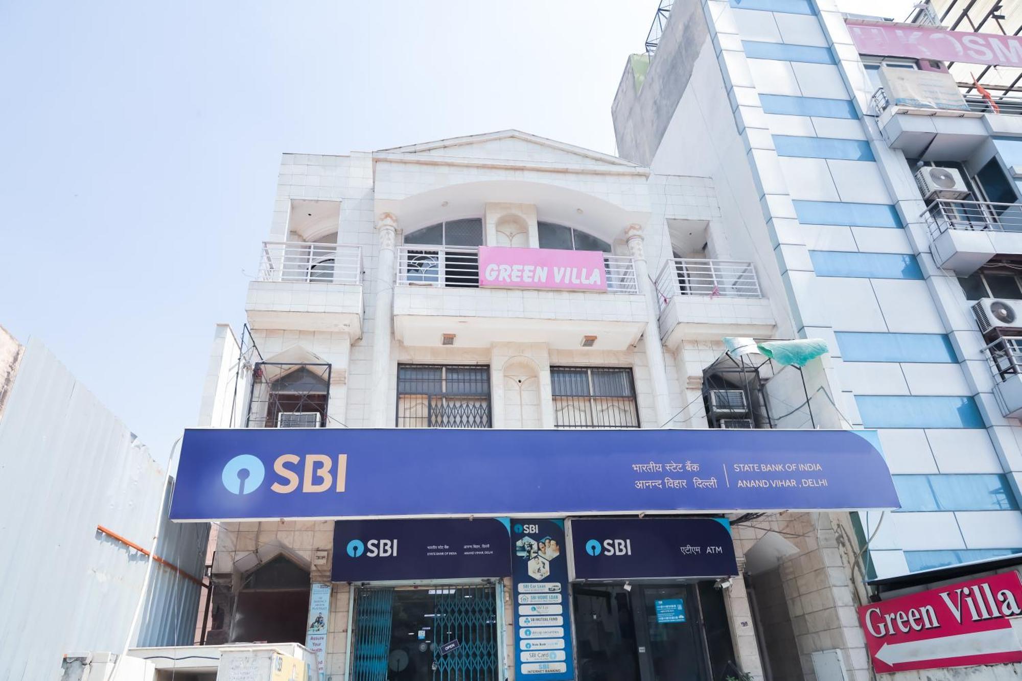Hotel Green Villa - Near Anand Vihar Station 뉴델리 외부 사진