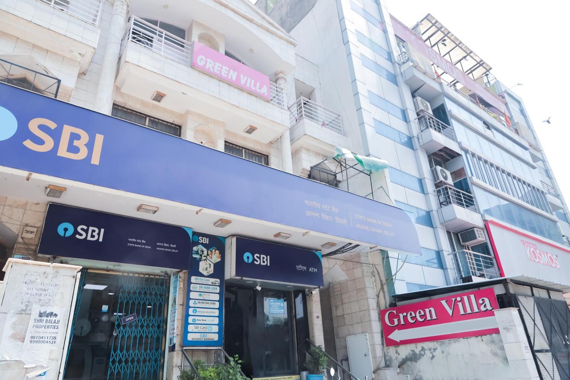 Hotel Green Villa - Near Anand Vihar Station 뉴델리 외부 사진