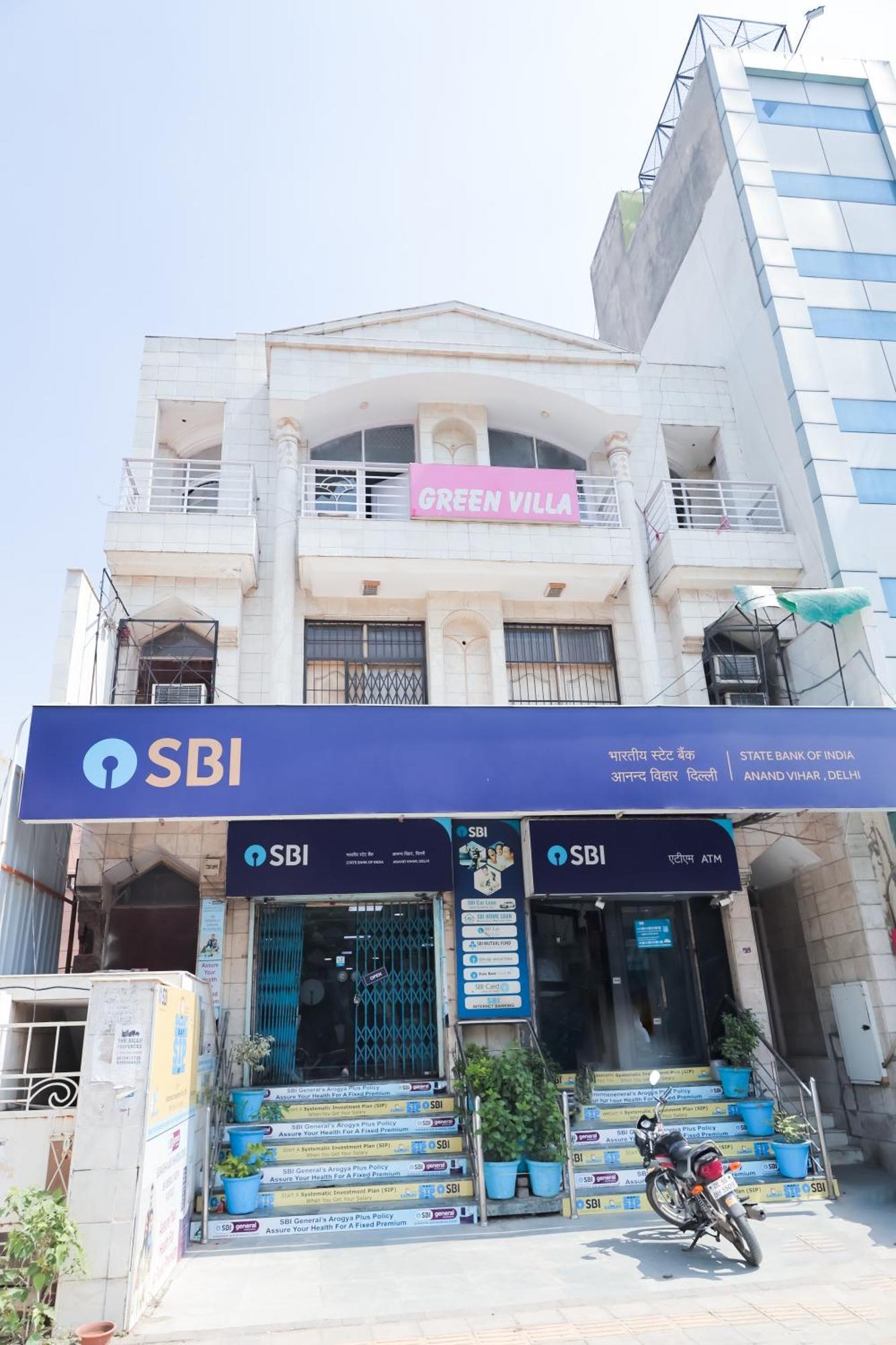 Hotel Green Villa - Near Anand Vihar Station 뉴델리 외부 사진
